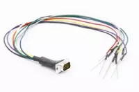 9way D-Plug to sockets and pins